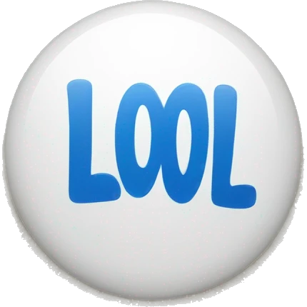 sign that says "lol" on it emoji