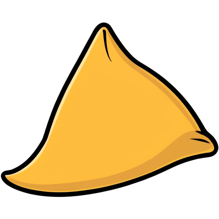 delicious samosa emoji