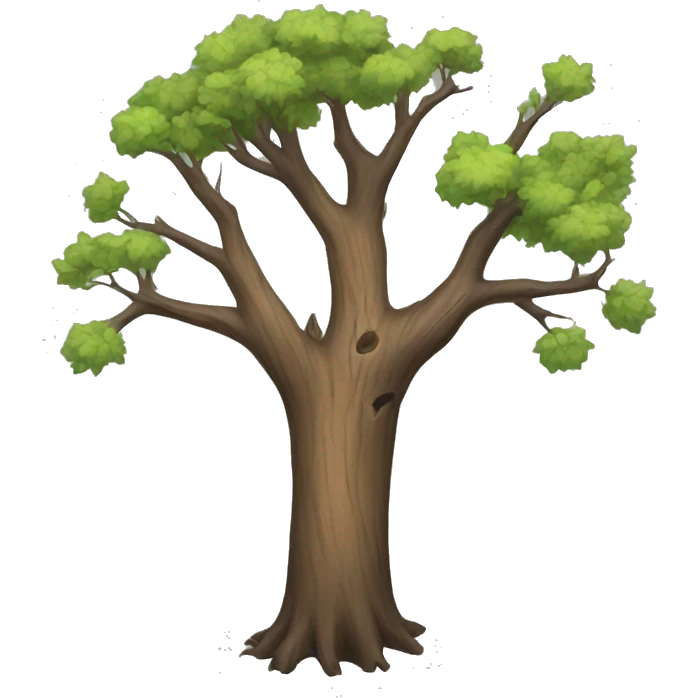Dead tree emoji