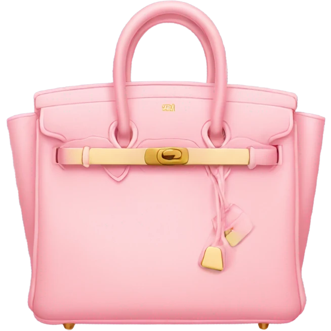 baby pink birkin bag  emoji