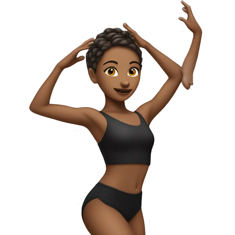 A dancer emoji