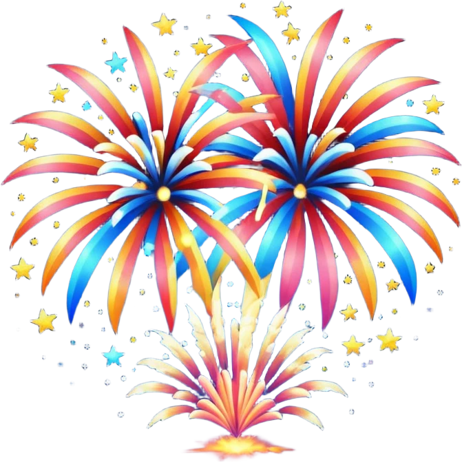 Fireworks  emoji
