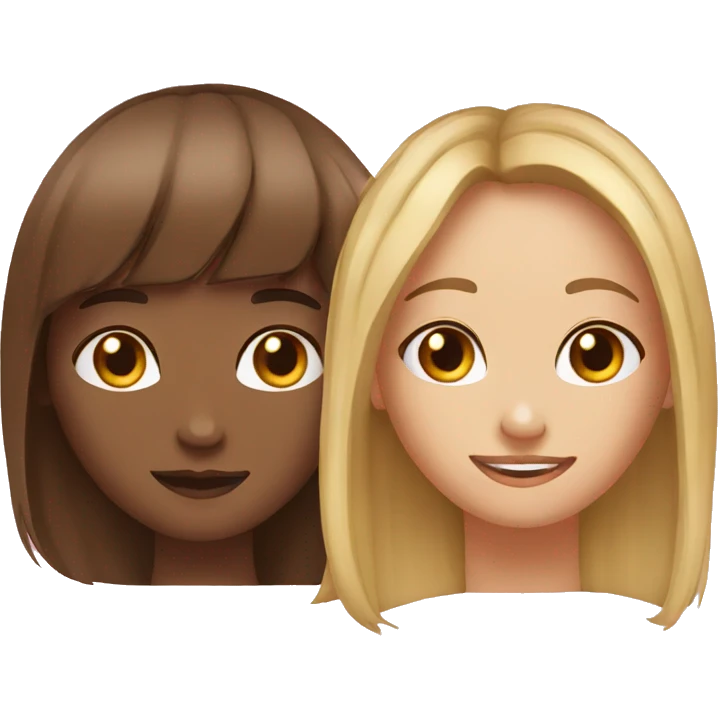 Two bestfriend emoji