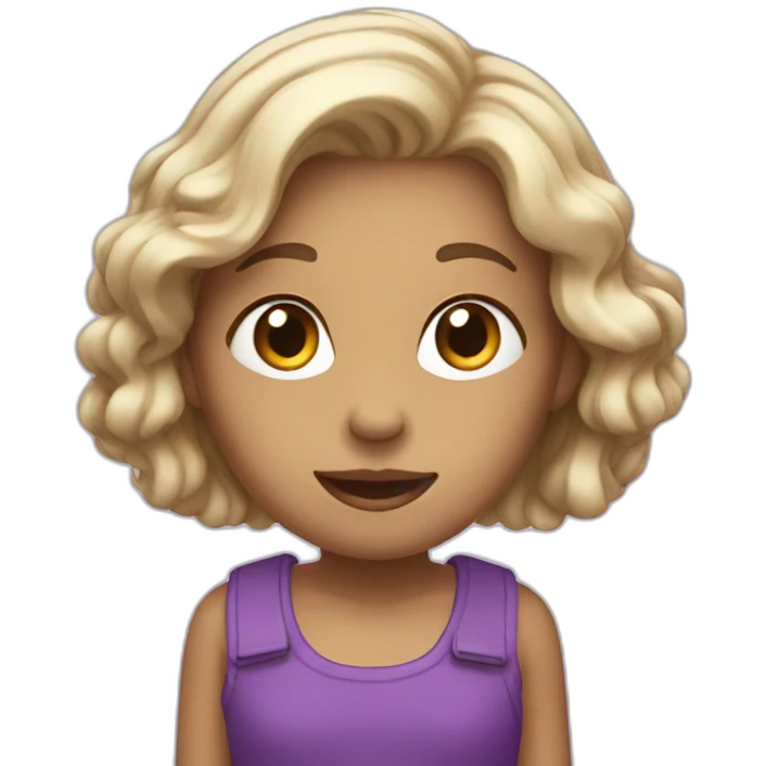 Ours violet emoji