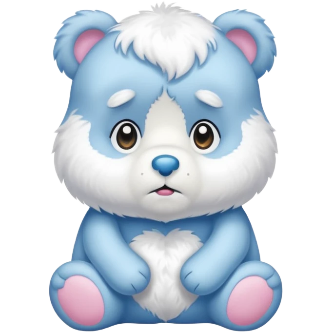 Care bear sad  emoji