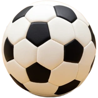 A close-up of a mini-football (futsal) ball placed on a wooden floor of an indoor sports hall, with the goalposts in the background. The scene highlights the smooth texture of the ball and the detailed net of the goal, emphasizing the fast-paced nature of the sport. emoji