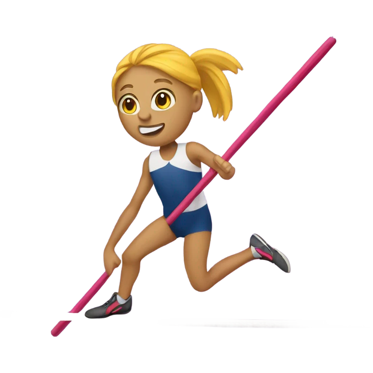 pole vaulter emoji