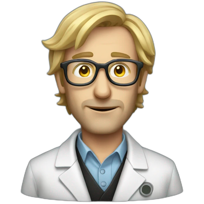 Rhys Ifans scientist emoji