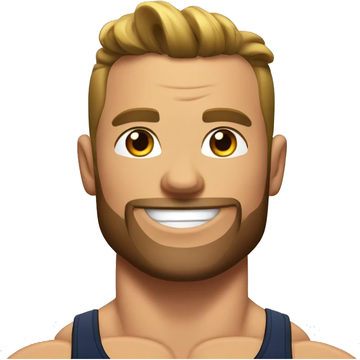 Chris bumstead posing emoji