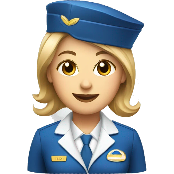 flight attendant emoji