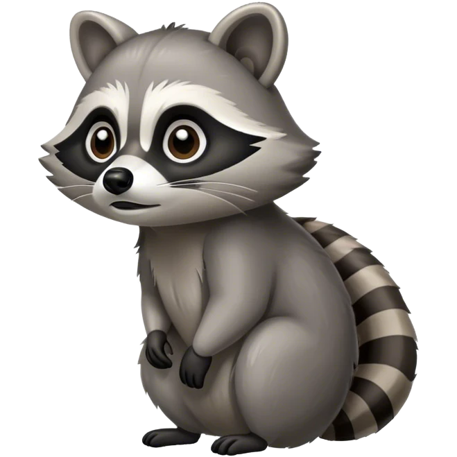 Raccoon emoji