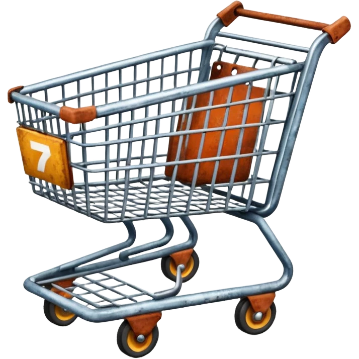 abandoned shopping cart emoji