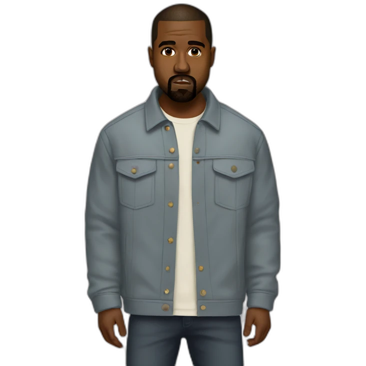 Kanye West with emoji