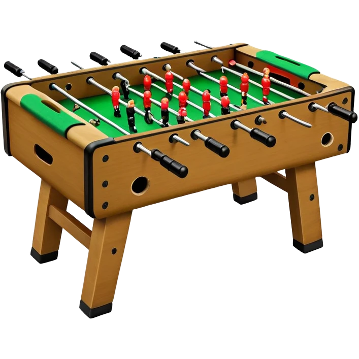 Foosball table emoji