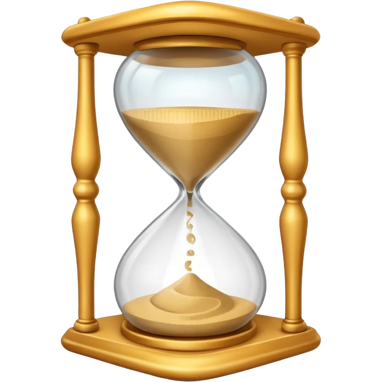 sand clocks emoji