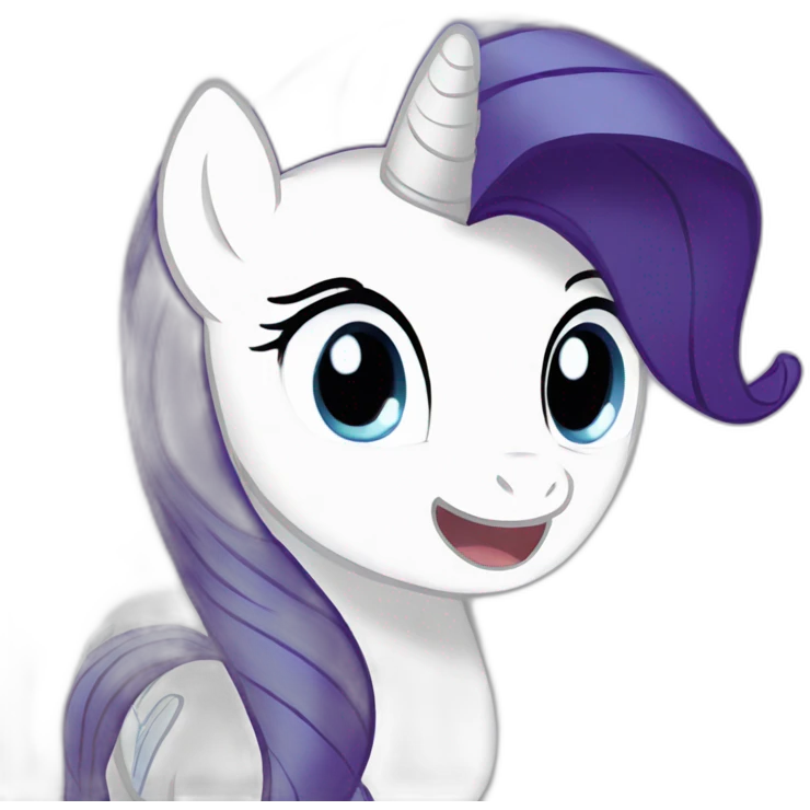 Rarity mlp emoji