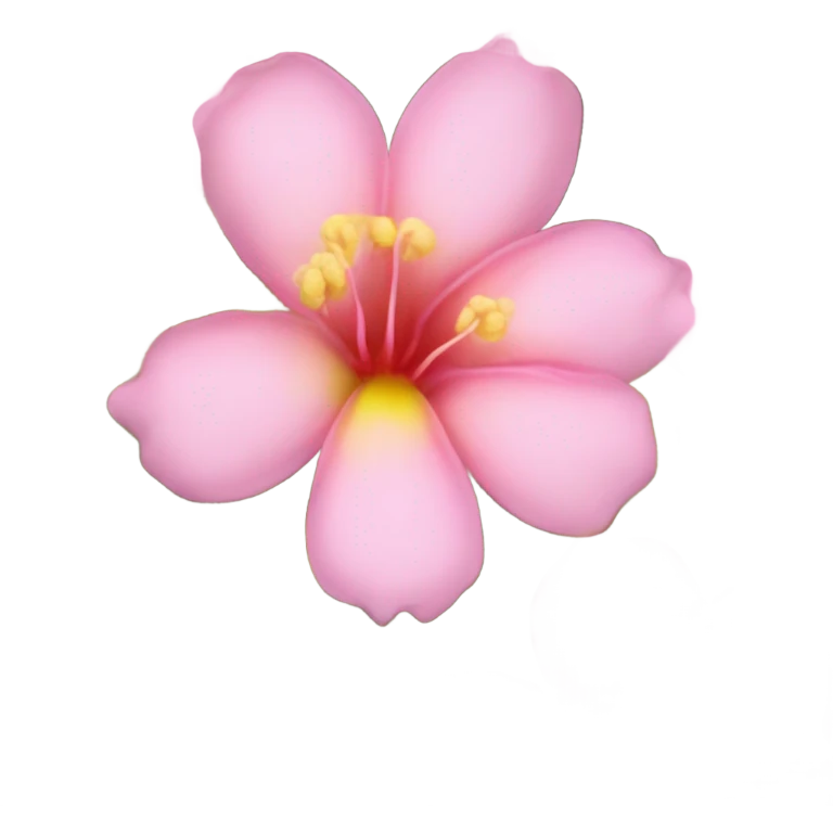 Flor hawallana  Rosa  emoji