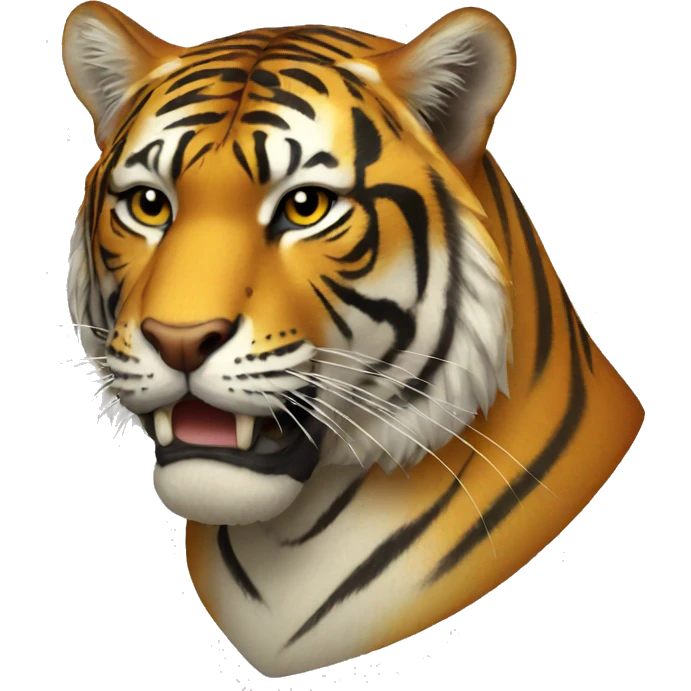 Escudo con un tigre emoji