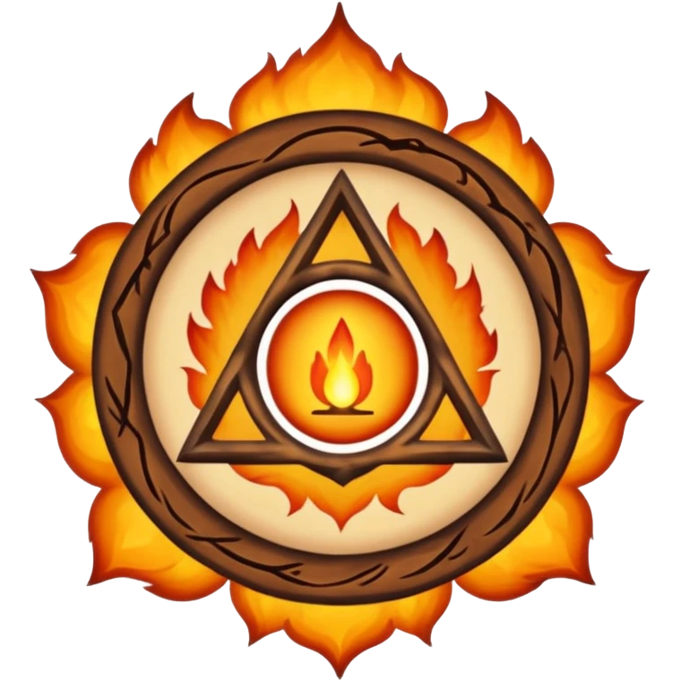 Occult symbol burned into skin, glowing embers, ritual ownership emoji
