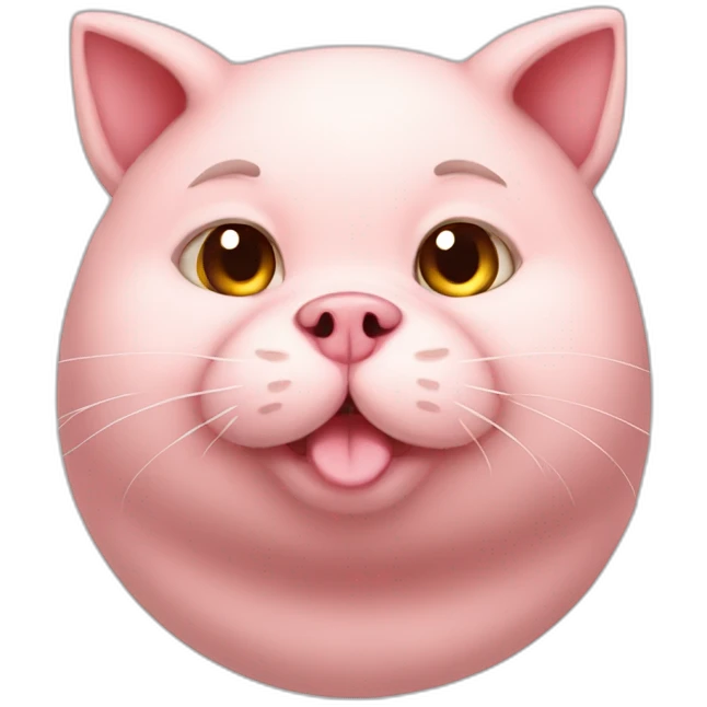 fat-pig-cat emoji