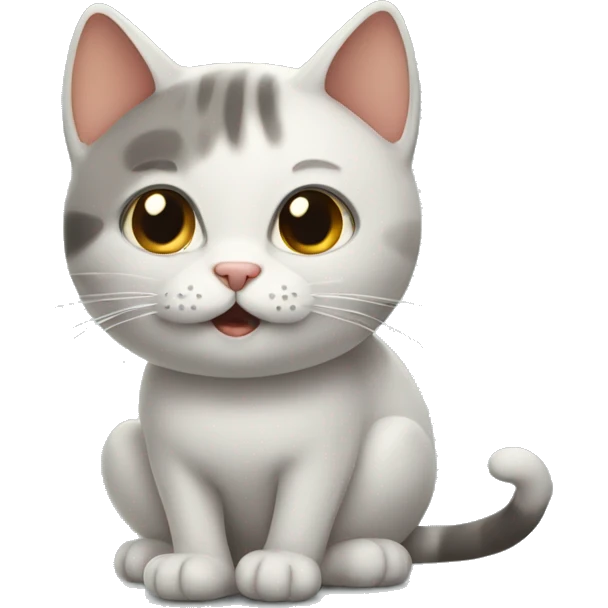 cat with a tupe emoji