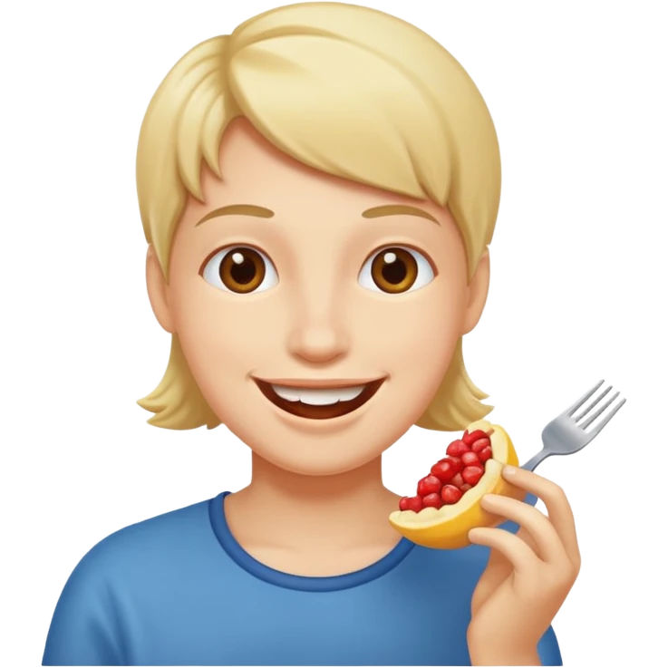 Eating asthetic emoji