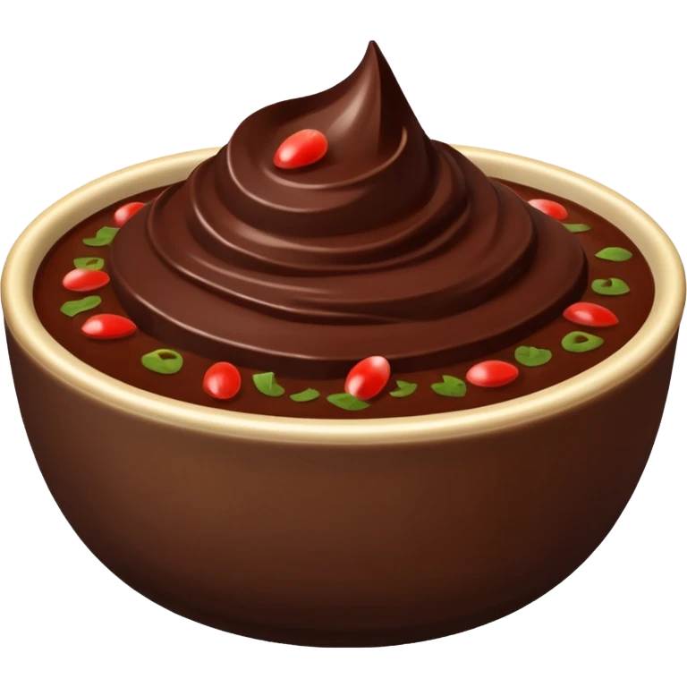 salsa de chocolate emoji