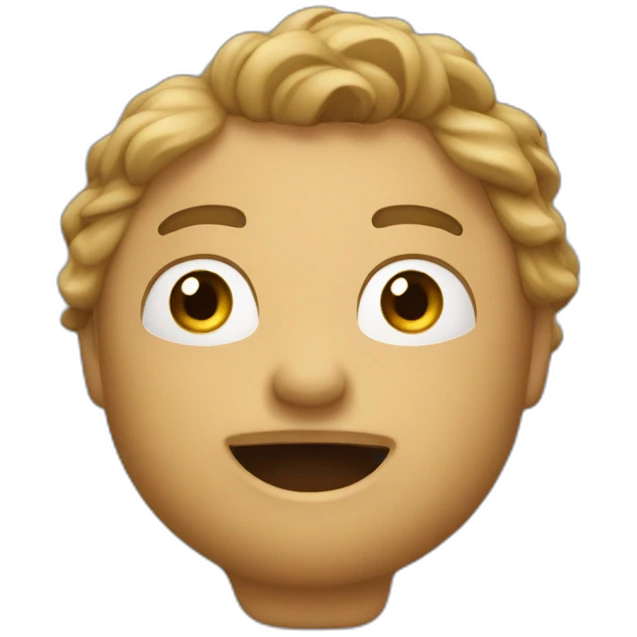 Quelqu'un entrain de chanter emoji