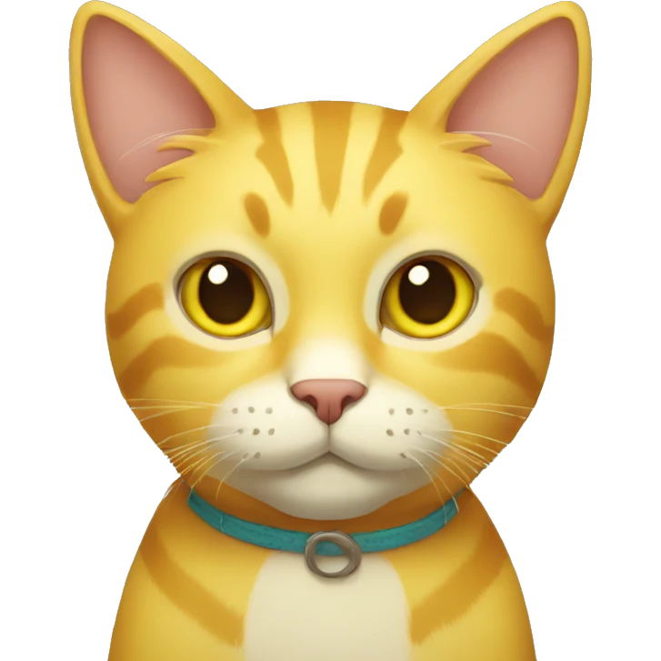 yellow cat emoji