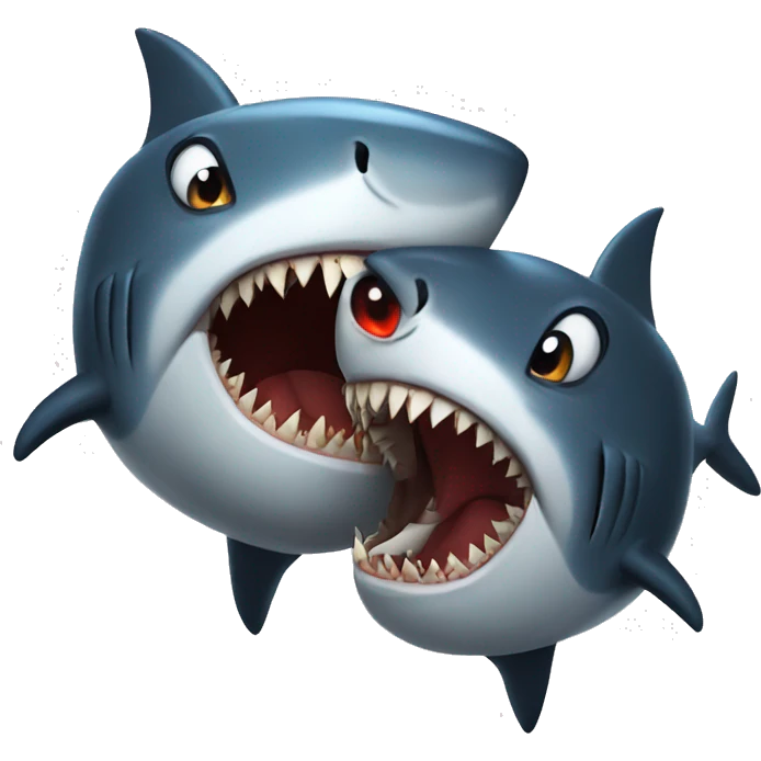 shark + devil emoji