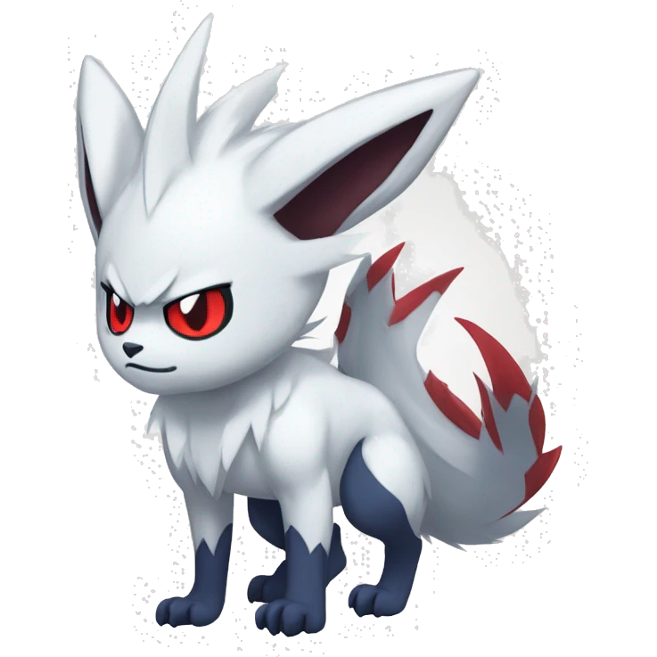 Cool Edgy Absol-Zangoose-Sneasel-Quilava, full body emoji