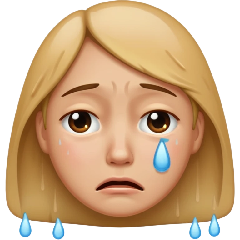 Crying a lot emoji
