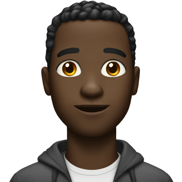 black guy emoji