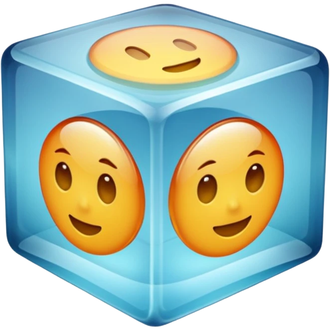 Glass cub  emoji