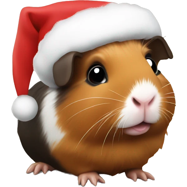 Christmas Guinea pig  emoji