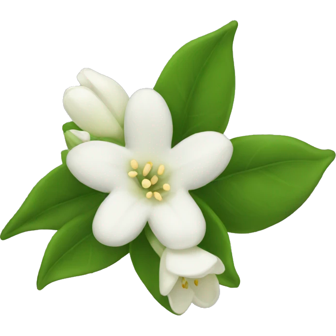 Night Jasmine flower emoji