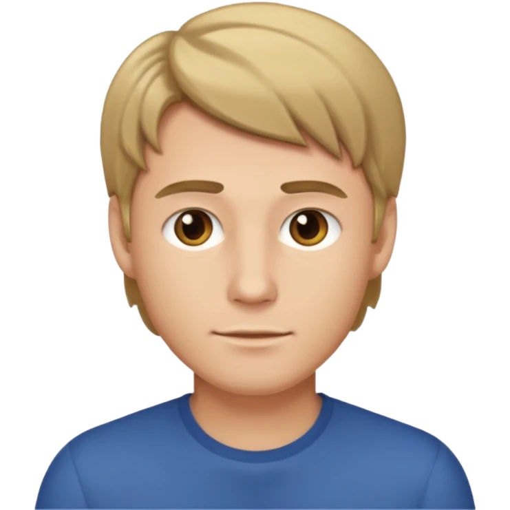male darkblond emoji