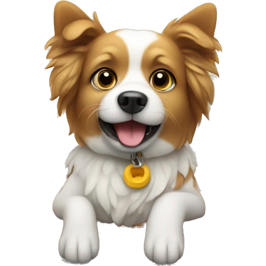 Dog on a boat emoji