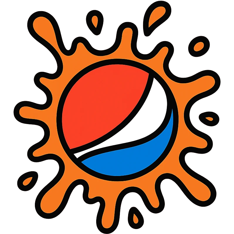 Pepsi splash emoji