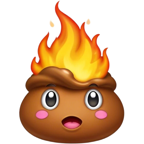 Flaming Poop emoji