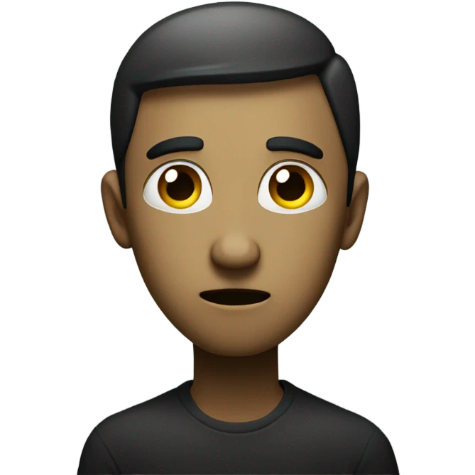 confrontation in the dark, make him a little more sad  emoji