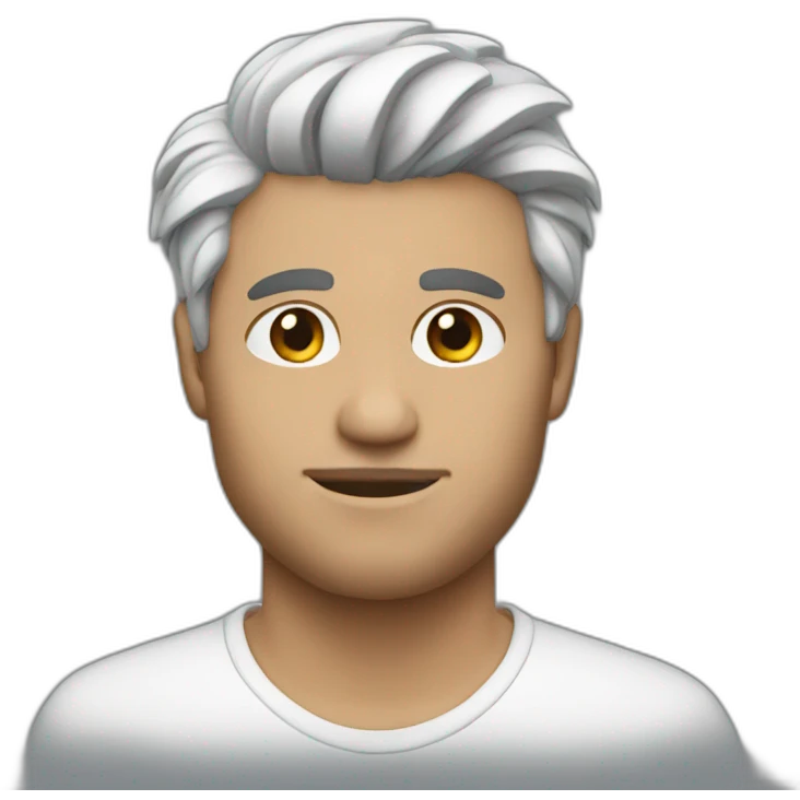 hombre blanco emoji