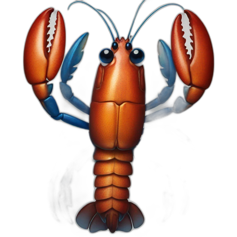 blue lobster emoji