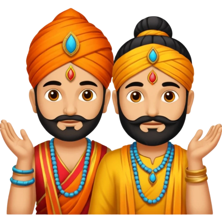 Vikram and betal cartoon emoji