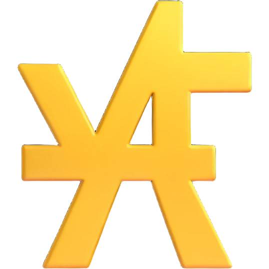 golden plus sign emoji