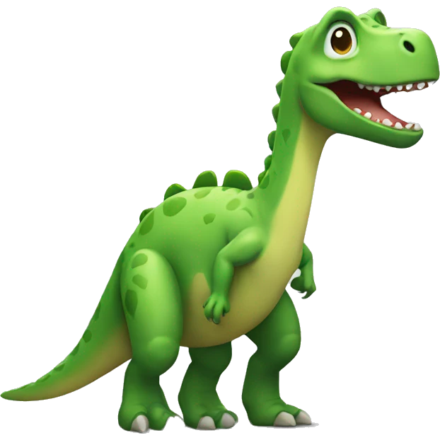 green dinosaur emoji