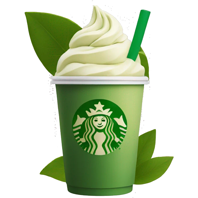 Starbucks matcha  emoji