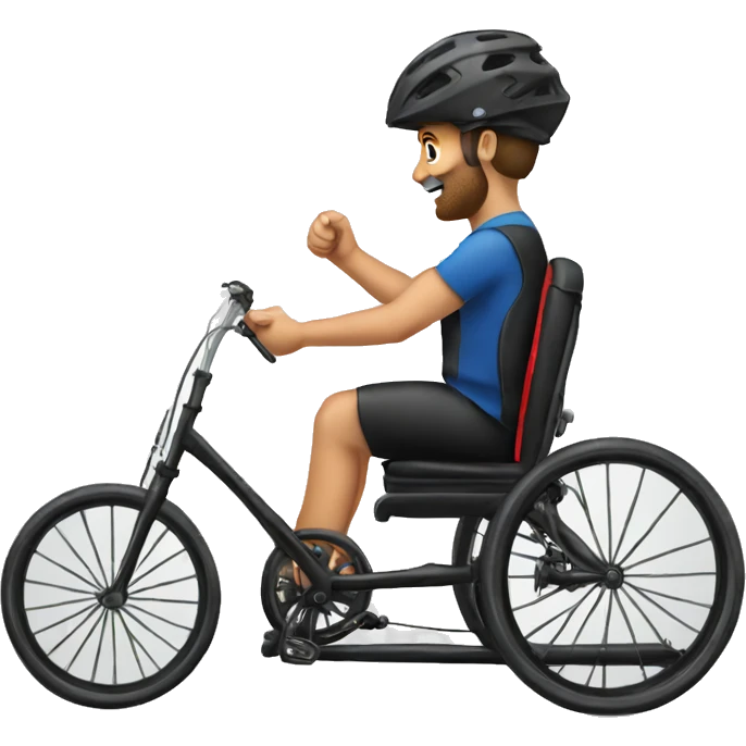 handbike emoji