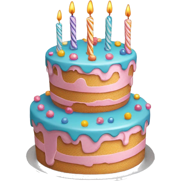 birthday cake emoji