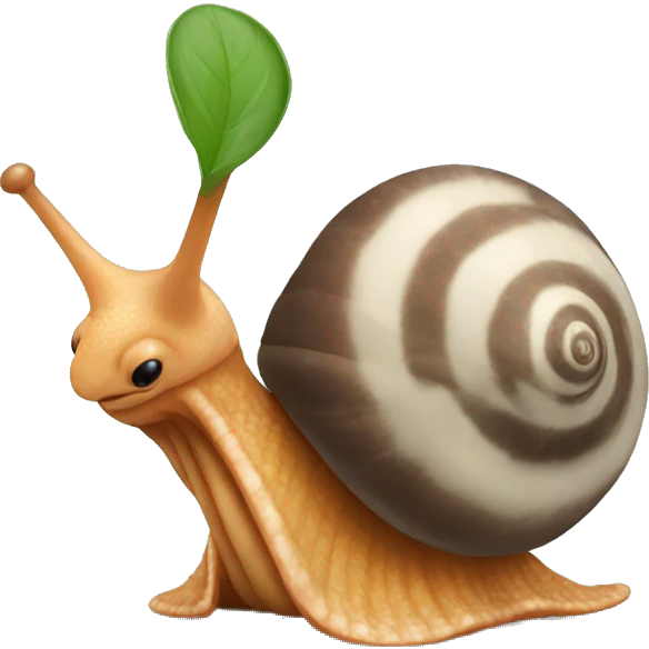 Snail with bandana emoji